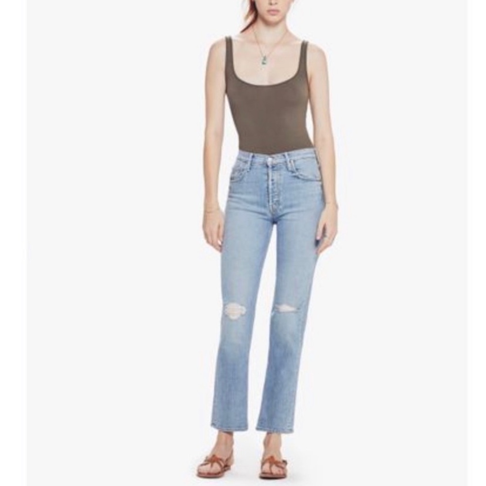 NWT MOTHER Tomcat Ankle Jeans Size 27